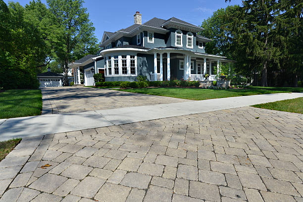 Residential Paver Driveway in Dillonvale, OH